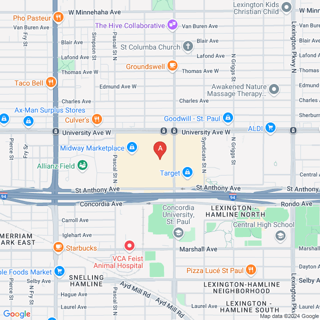 Map of 44.9539266,-93.1580647